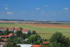 Počenice a Tetětice v srpnu roku 2009